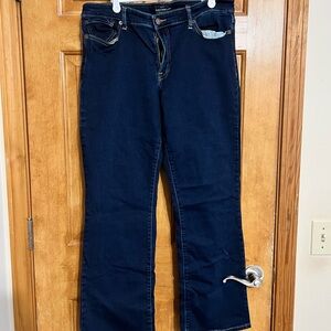 Lucky Brand Sweet Boot dark wash jeans size 33 (16)